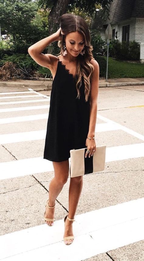 How to Accessorize a Black Dress | If I was rich | Pinterest