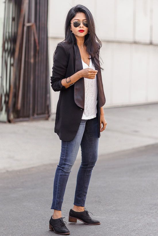 14 ideas to wear your black blazer in spring outfits - Page 9 of 13