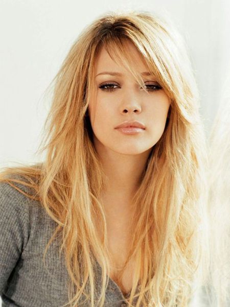 50 Cute and Effortless Long Layered Haircuts with Bangs