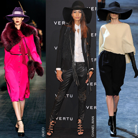 Add A Wide Brimmed Hat For A Quick Fashion Update | FASHION