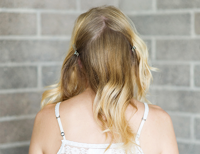 Hair DIY: Low Bun with Crisscross - Inspired By This
