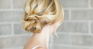 Hair DIY: Low Bun with Crisscross - Inspired By This