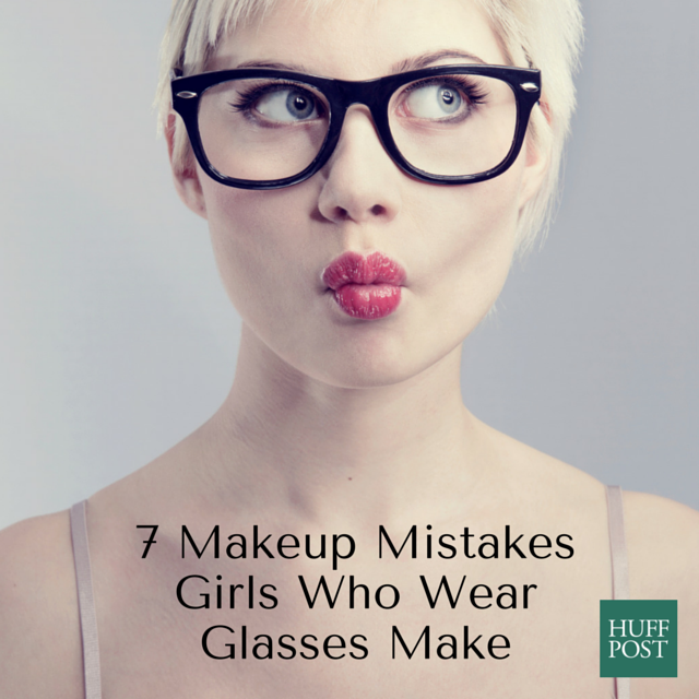 7 Essential Makeup Tips For Girls Who Wear Glasses | HuffPost Life
