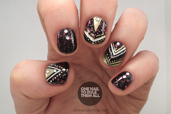 An Oh-So-Glamorous Nail Design to Celebrate The New Year | more.com
