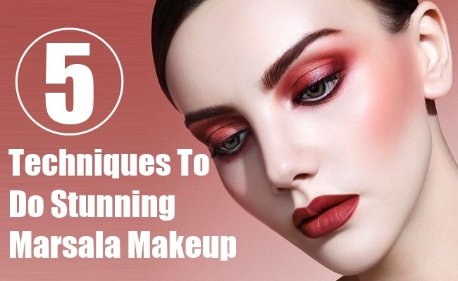 5 Amazing Techniques To Do Stunning Marsala Makeup | Style Presso
