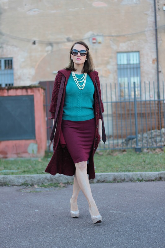 Fashion blogger question: Burgundy and Marsala - Indiansavage.com by