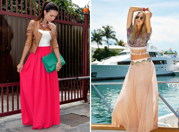 How To Wear Maxi Skirts | Fashionisers©