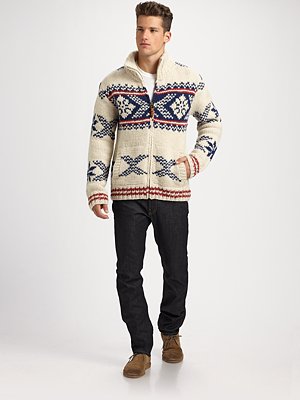 Holiday Looks for Men: Cozy sweaters, the perfect trouser, bow ties
