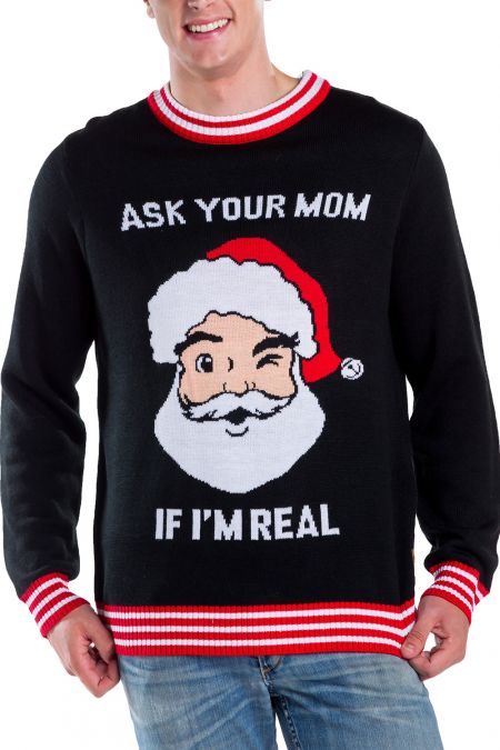 Men's Ugly Holiday Sweaters: Holiday Themed Sweaters for Men | Tipsy