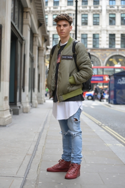 22 Men Outfit Ideas With Bomber Jackets - Styleoholic