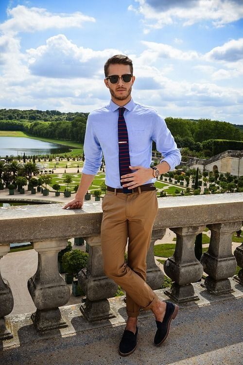 21 Stylish And Light Summer Men Work Outfits | Styleoholic | Woods
