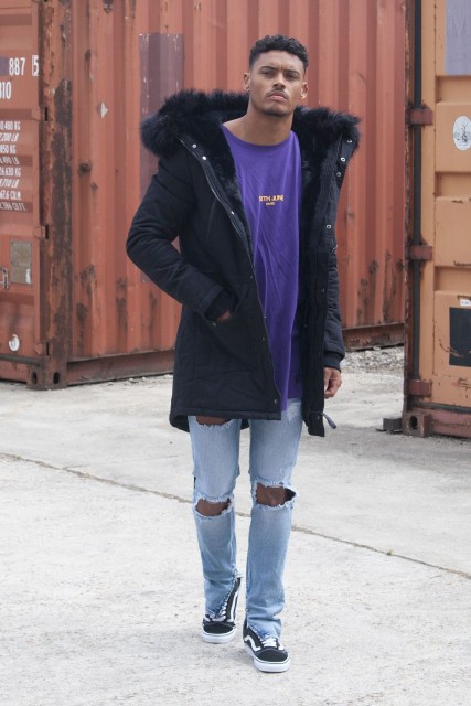 20 Men Outfits With A Fur Parka For Fall And Winter - Styleoholic