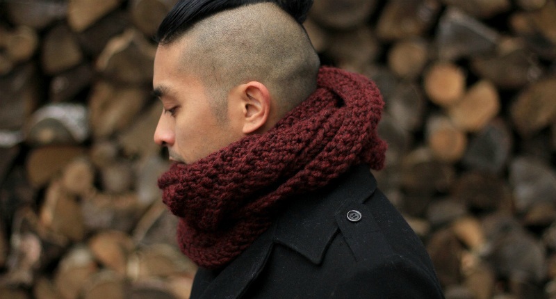 Men Scarves Fashion - 18 Tips How to Wear Scarves for Guys