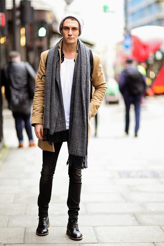 Men Scarves Fashion - 18 Tips How to Wear Scarves for Guys