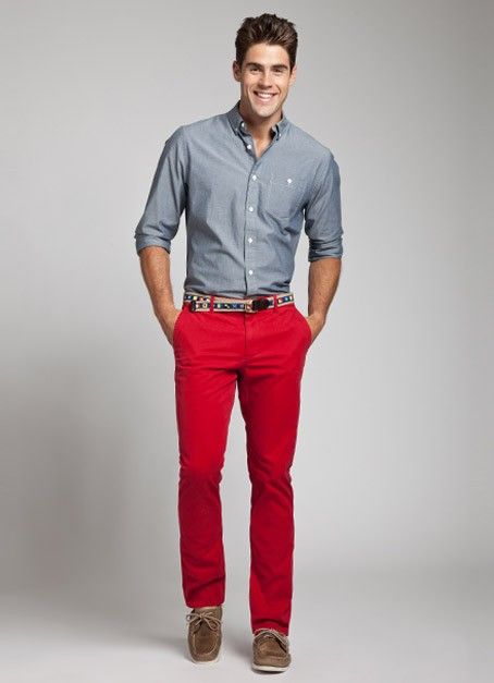 I'm surprised to find myself wanting a pair of red or salmon pants
