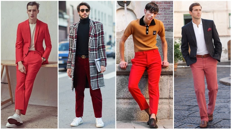 How to Rock Men's Red Pants (And Look Cool Doing It)