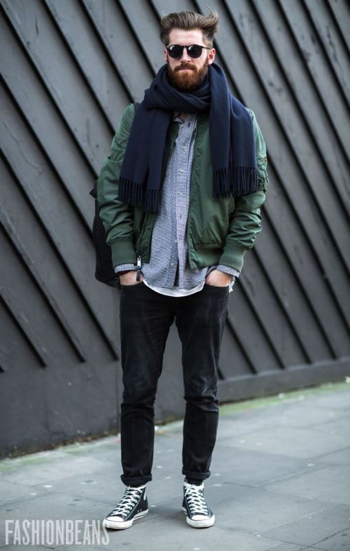 Picture Of men scarves inspiration 19 stylish fall looks to recreate 15