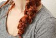 Simple And Messy DIY Knot Braid For Everyday Wear - Styleoholic