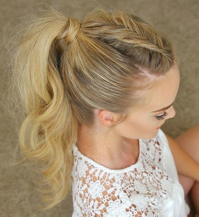 35 Super-Simple Messy Ponytail Hairstyles