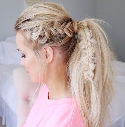 35 Super-Simple Messy Ponytail Hairstyles