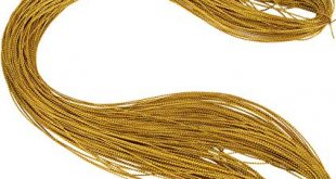 Amazon.com: Shappy Metallic Cord Jewelry Thread Craft String Lift