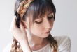 Cute DIY Milkmaid Braids For Thick Hair - Styleoholic