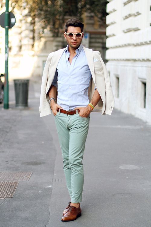 Mint Pant Outfits for Men u2013 30 Ideas How to Wear Mint Pants | Men