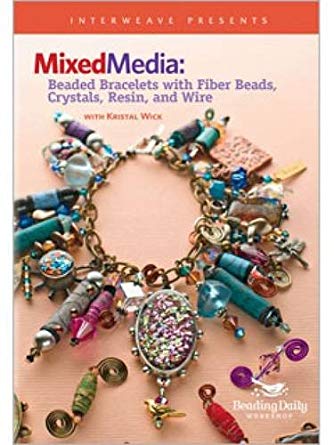 Amazon.com: Mixed Media - Beaded Bracelets with Fiber Beads