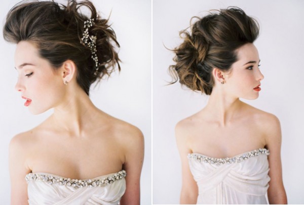 Natural Wedding Hair and Wedding Hair Updos - Once Wed