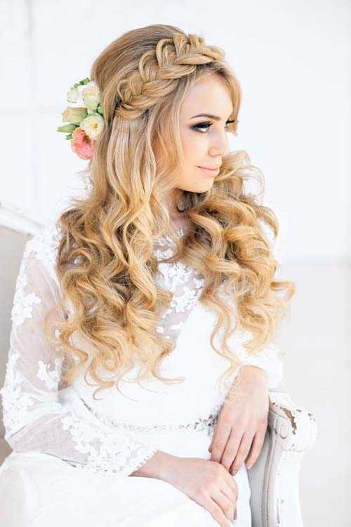 20 Wedding Hair Ideas with Flowers