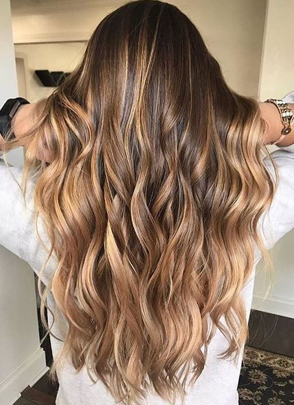 Trendy Hair Color Ideas 2017/ 2018 : brunette balayage highlights