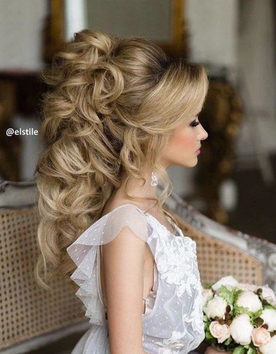 45 Most Romantic Wedding Hairstyles For Long Hair #2701141 - Weddbook