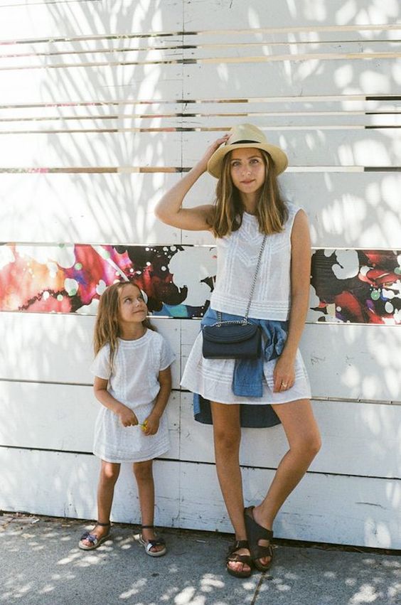 22 Cute Matching Mother And Daughter Outfits For Summer - Styleoholic