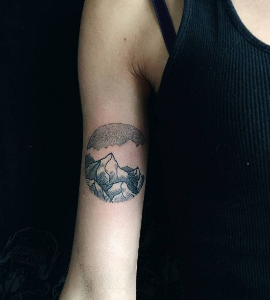 50+ Interesting Mountain Tattoos Ideas and Designs (2019) - Page 4