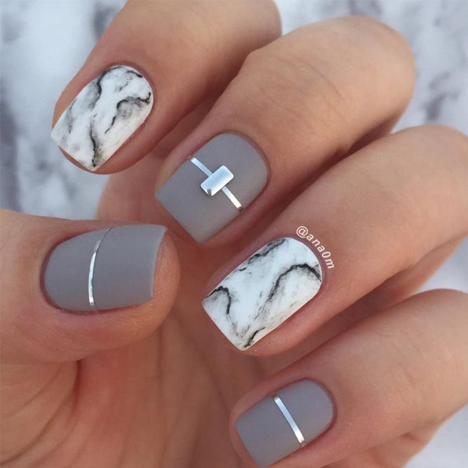 42 Pretty Nail Designs You'll Want To Copy Immediately | nails