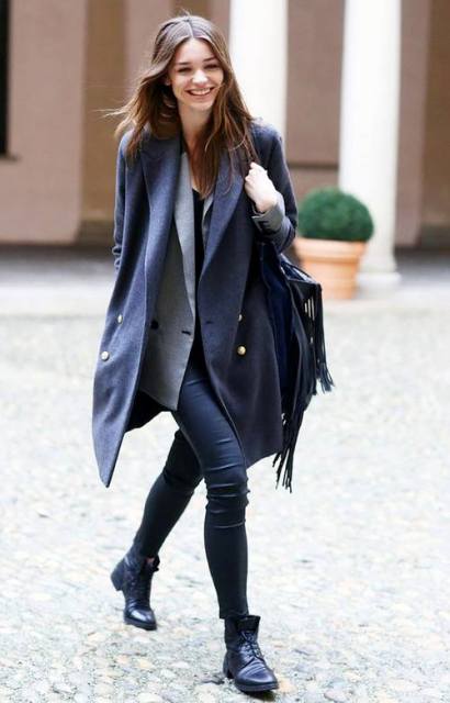 24 Double-Breasted Coat Ideas For Ladies - Styleoholic