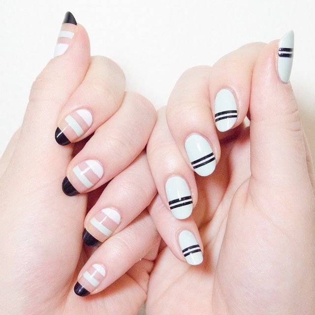 11 Ultra Cool Negative Space Nail Art Designs You Can Do Yourself