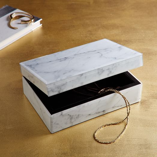 Marble Decoupage Box | west elm