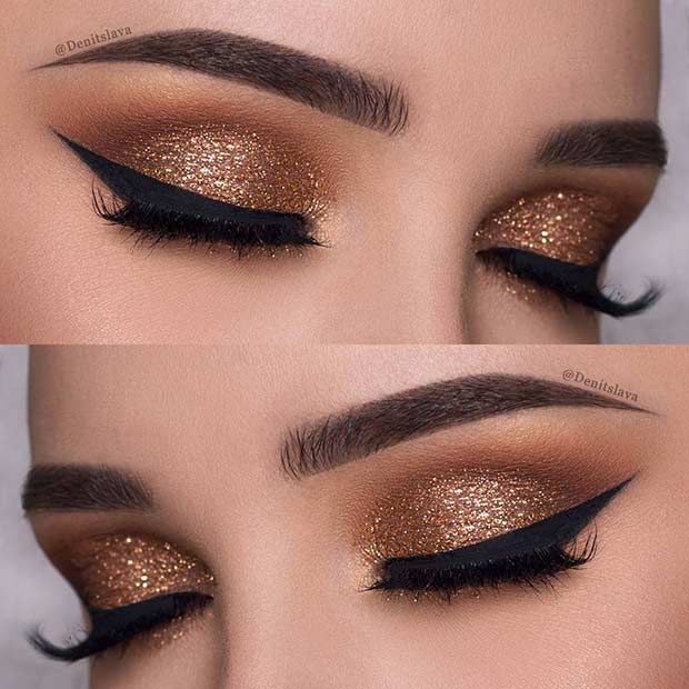 25 Glamorous Makeup Ideas for New Year's Eve | StayGlam Beauty | Eye
