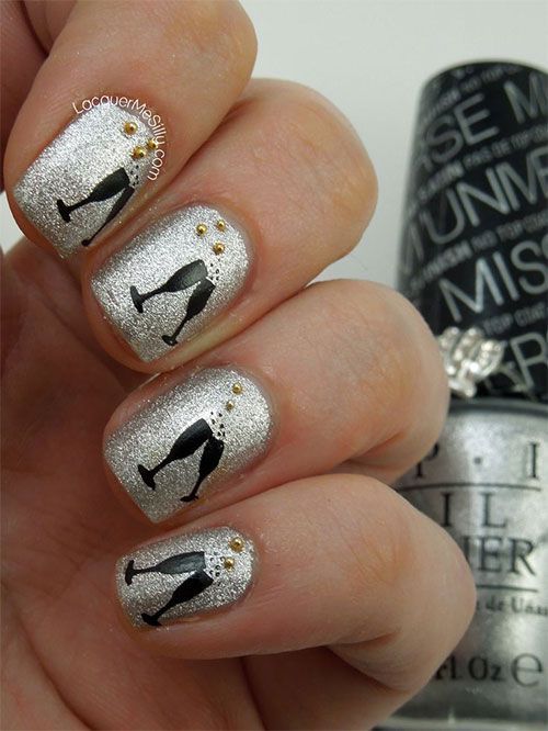 20 Nail Designs for New Years Eve | Beauty Treatments | Nail Art