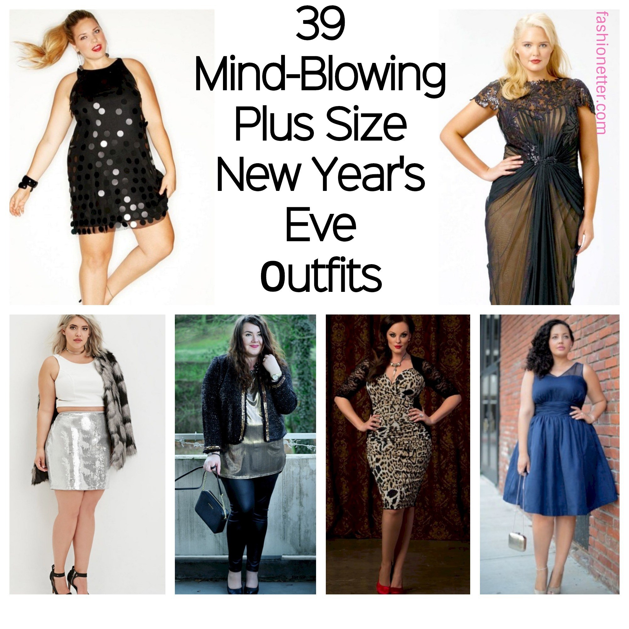39 Mind-Blowing Plus Size New Year's Eve Outfits - Fashionetter