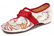 Amazon.com | Socofy Women's Manual Flower Embroidered Canvas Shoes