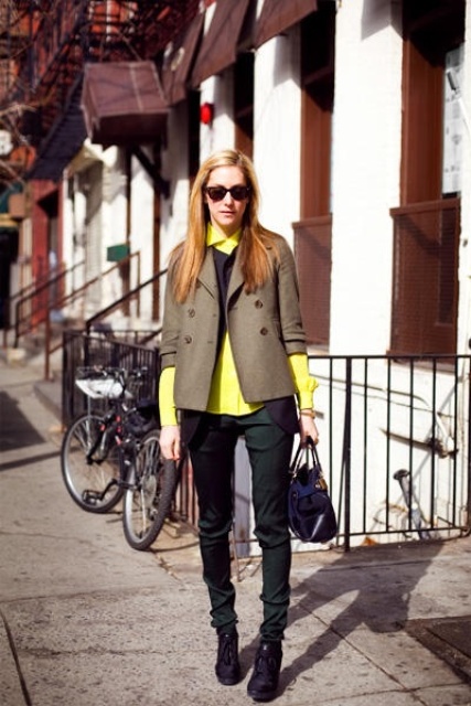 Picture Of Perfect Office Looks In Lemon Shades 2
