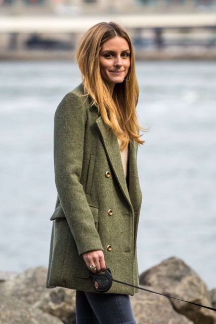 21 Charming Olive Green Coat Ideas For This Fall - Styleoholic