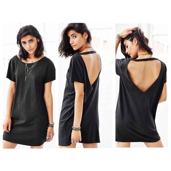 Urban Outfitters Dresses | Truly Madly Deeply Open Back Tshirt Dress