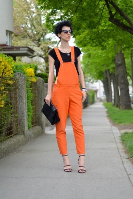 21 Orange Romper And Jumpsuit Outfit Ideas - Styleoholic