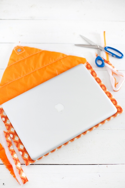 Picture Of Original DIY Quilted Laptop Sleeve 7