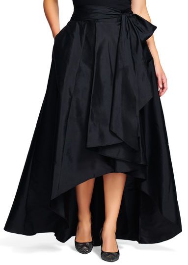 This show-stopping high low ball skirt is elegant and versatile
