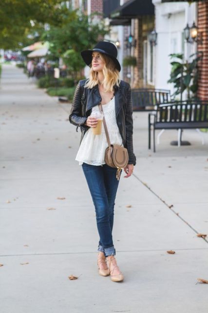 Outfit Ideas With Lace Up Flats