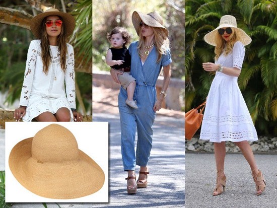 Straw Hat Outfits - 20 Ways to Wear a Straw Hat This Summer